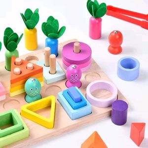 Wooden Shape Sorter Toy