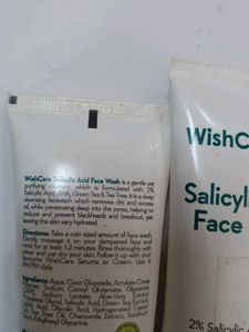WishCare Salicylic Acid Face Wash Pack Of 2