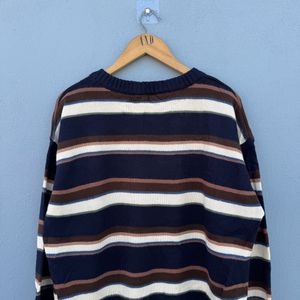 Striped Knitted Pullover