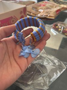 Beaded Bangle Bracelet