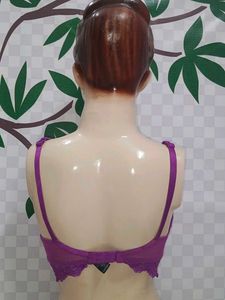 (1300)Purple Lace Bralette