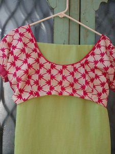 Indian Saree Blouse &amp; Skirt