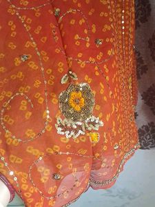 Pure Rajesthani Bandhni Kapda And Full Handwork