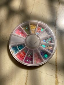 Makeup With Nail Accessories