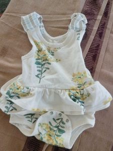 Floral Ruffle Romper