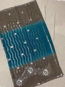 Sequinned Heavy Saree