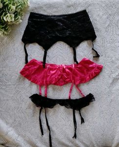 3 Garter Belt Combo