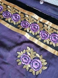 Floral Pattern Saree