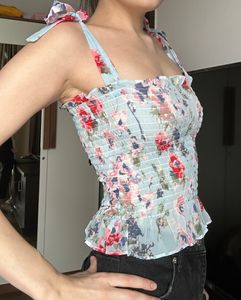 S Floral Top