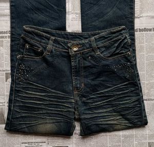 y2k bootcut demin for baddies