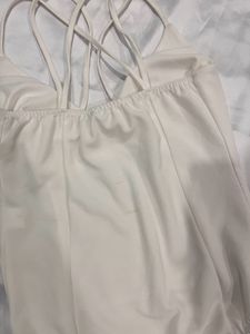 White Swimsuit - Top