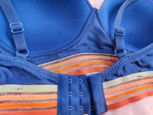Padded Blue Bra