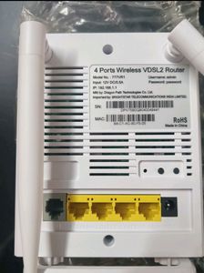 777VR1 VDSL WIFI ROUTER ONLY ROUTER