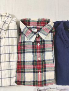 6 Uniqlo Men Shirts Combo