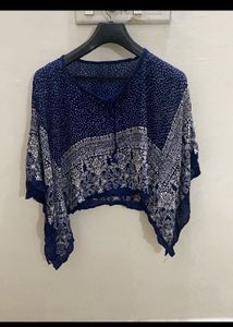 Stylish Blue &amp; White Cover Up