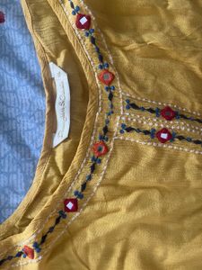 Embroidered Boho Top
