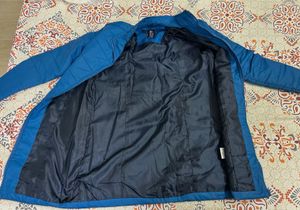 Stylish Blue Padded Jacket