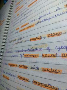 Biology Neat Handwritten Notes