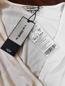 New With Tag Roadster White Wrap Top