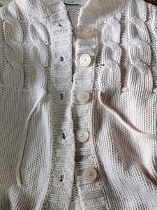 Hooded Cable Knit Cardigan