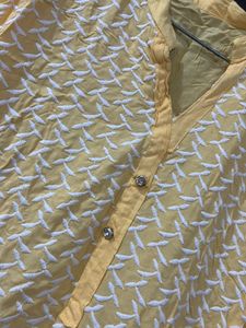 Chicken Kari Work Kurta
