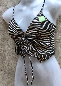261 Zebra Print Cami Top