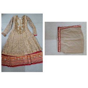 Embroidered Anarkali Dress