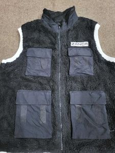 ZANCA Black Half Jacket