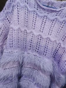 Lavender Knit Sweater