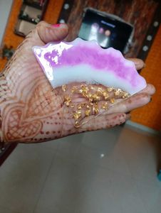 2 Resin Coasters