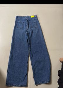 Acid Wash Wide Leg Jeans Combo Of 2