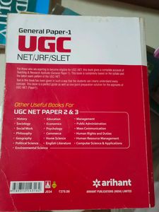 General Paper 1 UGC NET/JRF/SLET