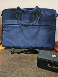 Blue Laptop Bag