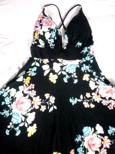 Beautiful  Floral Print Dress