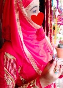 Red Embroidered Kurti Set With Dupatta And Salwar