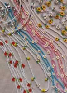 Daisy Flower Necklace & Bracelet