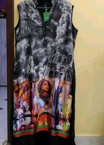 Comfortable Green Checked Nightdress 36-44