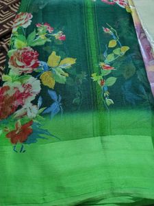 Pure 100% Georgette Saree