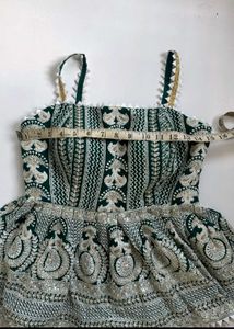 White Embroidery Work Sharara Set