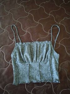 Ribbed Knit Crop Top