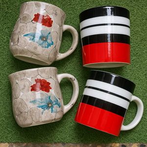 Coffee Mug ☕ Set 4😍