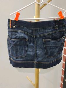 Short Denim Skirt
