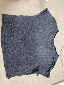 Dark Grey Casual Tshirt