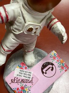 Stylish Resin Figurines Antique Astronaut Mobile S