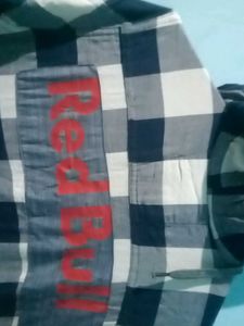 Checked Hoodie T-Shirt