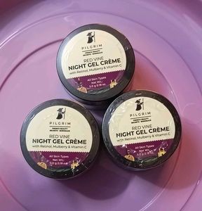 (Pack Of 3) Pilgrim Red Vine Night Gel Creme