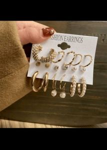 9 In 1 Classic Studs &amp; Hoops Set