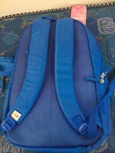 Genie Floral Blue Backpack