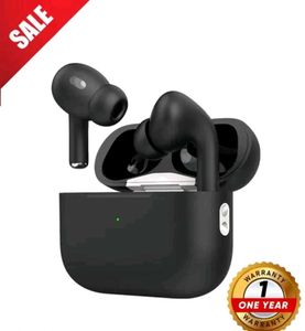 Black Wireless Earbuds Pro