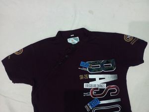 Men Violet Tshirt